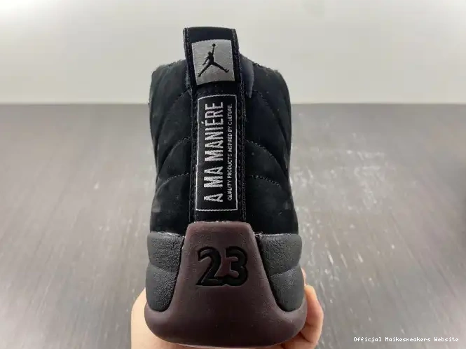 Official Maikesneakers Maniere Retro 12 A Jordan Ma Black DV6989-001 0422
